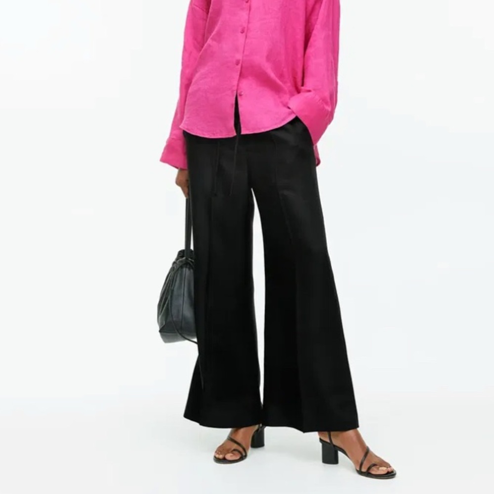 Arket Kick Flare Drawstring Trousers